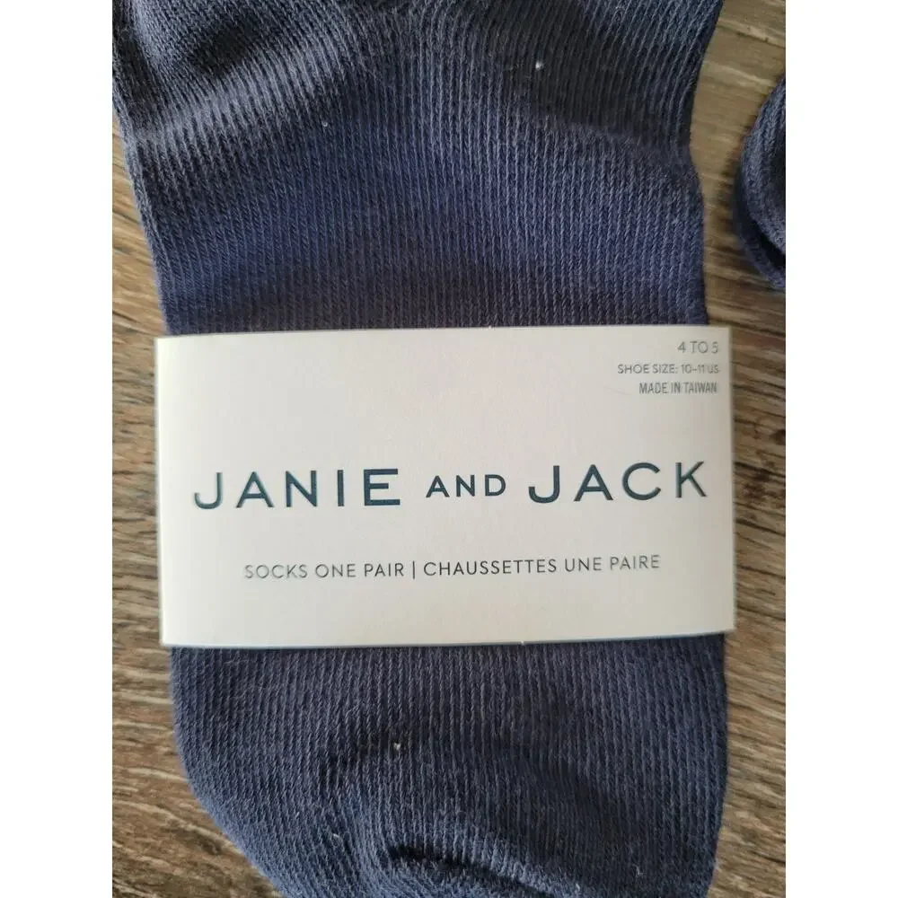 Janie and Jack Boys Argyle Socks set of 3 NEW‎ size 4-5 #8